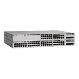 Cisco Catalyst 9200 - Commutateur - C3 - Géré - 24 x 10 - 100 - 1000 - Montable sur rack (C9200-24T-E)_1